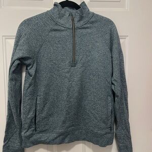 Blue gray Lululemon 1/2 zip